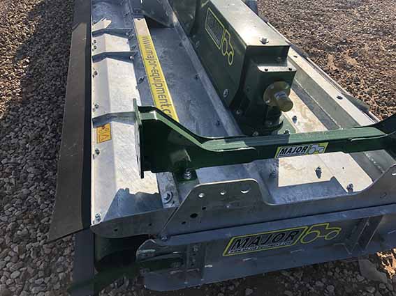 large wide rotary cutter for tractor mowing cotton